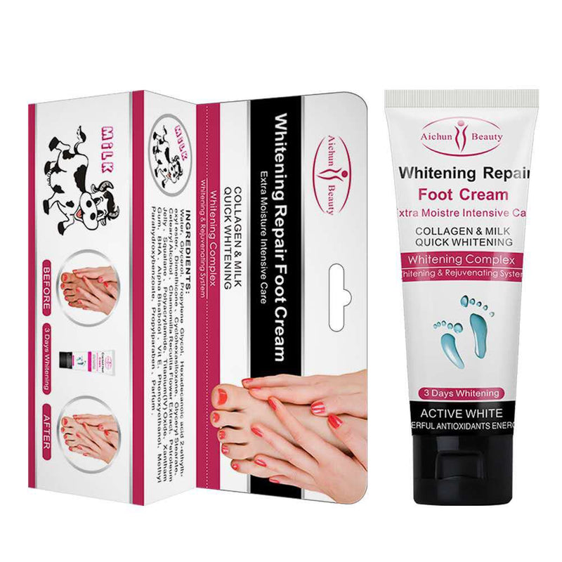 Aichun beauty whitening repair foot cream original