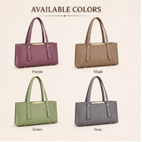 Women’s Premium Tote Bag – Elegant PU Leather Shoulder Handbag, Large Capacity Office & Casual Purse