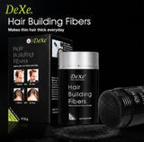 DeXe Hair Building Fibers 22g | Instant Hair Thickening Keratin Fibers for Men & Women | Natural Hair Volume Powder