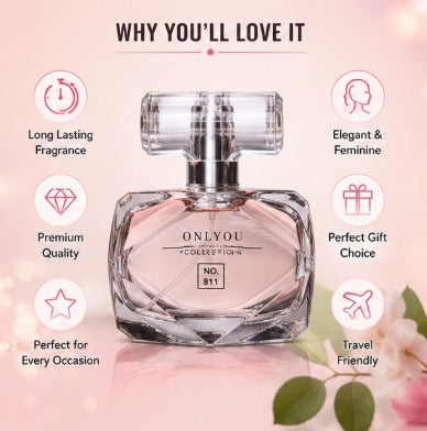 ONLYOU No. 811 Eau De Parfum for Women – Long Lasting Floral Perfume 30ml