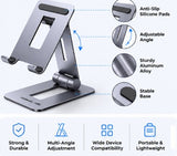 Foldable Adjustable Aluminum Mobile & Tablet Stand