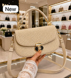 Women’s Elegant Shoulder & Crossbody Handbag – Premium Textured Stylish Bag