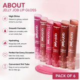 HudaMoji Jelly Job Lip Gloss – 9ml High Shine Lip Gloss