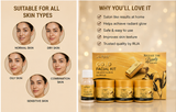 Rija Gold Facial Kit – 6 Step 24K Gold Facial Care Set