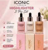 ICONIC Highlighter 3-Piece Set – Liquid Illuminator