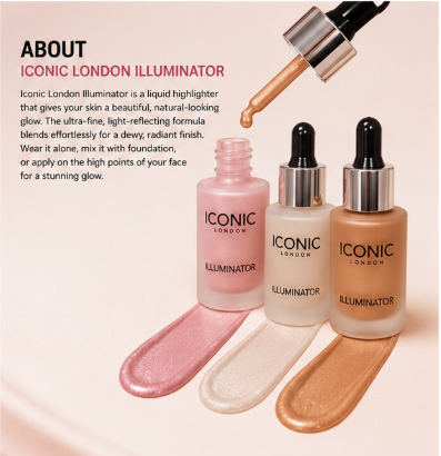 ICONIC Highlighter 3-Piece Set – Liquid Illuminator
