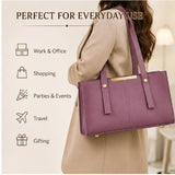 Women’s Premium Tote Bag – Elegant PU Leather Shoulder Handbag, Large Capacity Office & Casual Purse