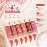 Magic Liquid Blusher & Tint – Long Lasting Hydrating Cheek & Lip Tint | 6 Gorgeous Shades