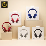 Premium Wireless Bluetooth Over-Ear Headphones – Silver