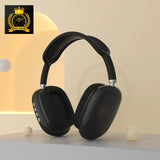 Premium Wireless Bluetooth Over-Ear Headphones – Silver