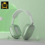 Premium Wireless Bluetooth Over-Ear Headphones – Silver