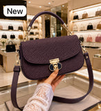 Women’s Elegant Shoulder & Crossbody Handbag – Premium Textured Stylish Bag