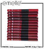 Emelie Jumbo Pencil Set – 12 PCS Multi-Purpose Makeup Pencil Pack