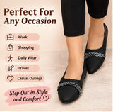 Women’s Ballet Flats with Braided Detail | Stylish Flat Shoes