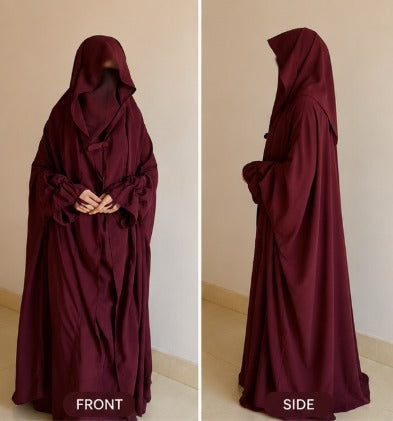 Trendsetter Jilbab Abaya for Women – Premium Soft Fabric Islamic Prayer Dress