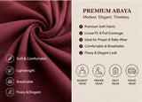 Trendsetter Jilbab Abaya for Women – Premium Soft Fabric Islamic Prayer Dress