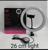 LED Ring Fill Light with Mobile Phone Holder | USB-Powered Makeup, Selfie, TikTok & Video Light