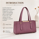 Women’s Premium Tote Bag – Elegant PU Leather Shoulder Handbag, Large Capacity Office & Casual Purse