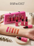Kevin & Coco Matte Lipstick 5 Pcs Pack – Long-Lasting Matte Lip Color Set
