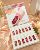 3Q Beauty Velvet Matte Lip Gloss Set – 12 Long Lasting Waterproof Lip Gloss Shades