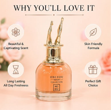 ONLYOU Perfume Collection No. 852 Long Lasting Eau de Parfum 30ml | Premium Floral Women's Fragrance
