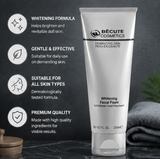 BÉCUTE Cosmetics Whitening Facial Foam – Deep Cleansing Brightening Face Wash (200ml)