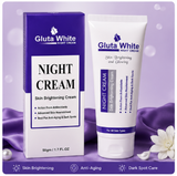 Gluta White Night Cream – Skin Brightening & Nourishing Cream (50g)
