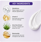 Gluta White Night Cream – Skin Brightening & Nourishing Cream (50g)