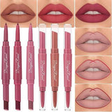DragonRanee Professional Lip Pencil – Long Lasting Matte Lip Liner (6 PCs Pack)