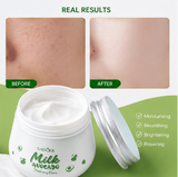 SADOER Milk Avocado Moisturizing Cream – Deep Hydration Face Cream with Milk Extract & Avocado Essence