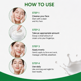 SADOER Milk Avocado Moisturizing Cream – Deep Hydration Face Cream with Milk Extract & Avocado Essence